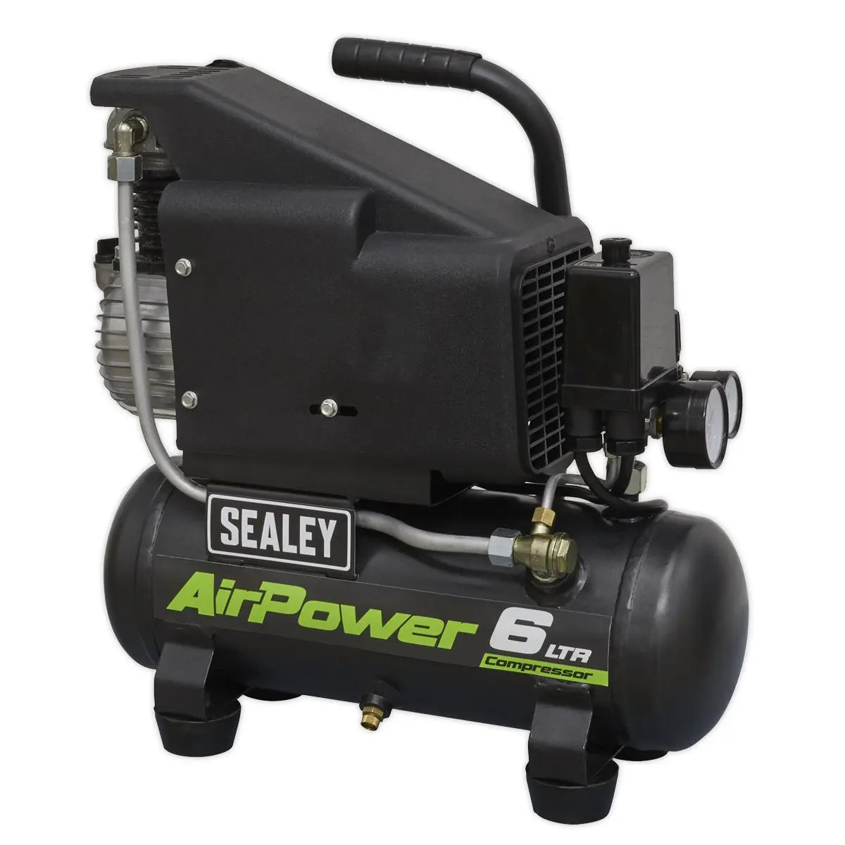 Sealey 6L Direct Drive Air Compressor 1hp 