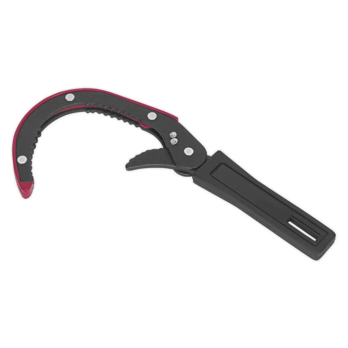 Sealey 75-95mm Oil Filter Wrench Slim Design 