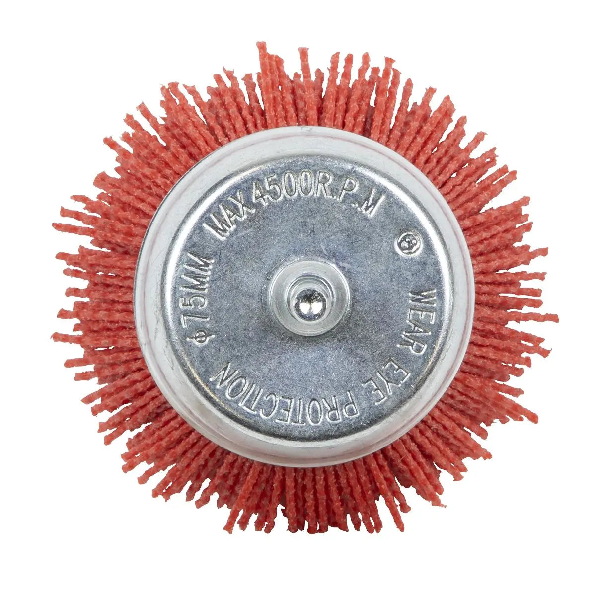 Sealey 75mm Nylon Filament Cup Brush with 6mm Shaft  White Rose Tools