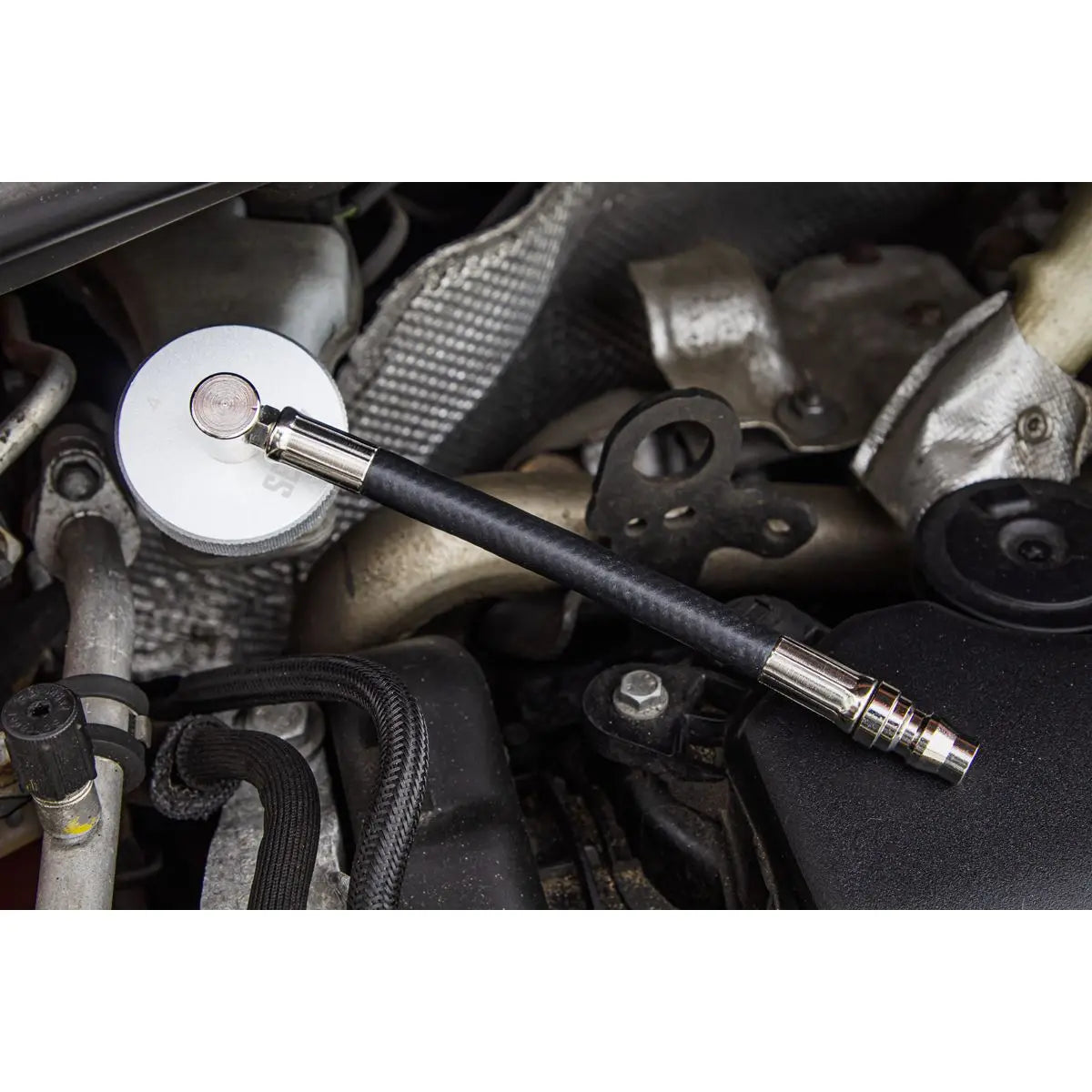 Sealey 7pc Brake & Clutch Pressure Bleeder Cap Set 