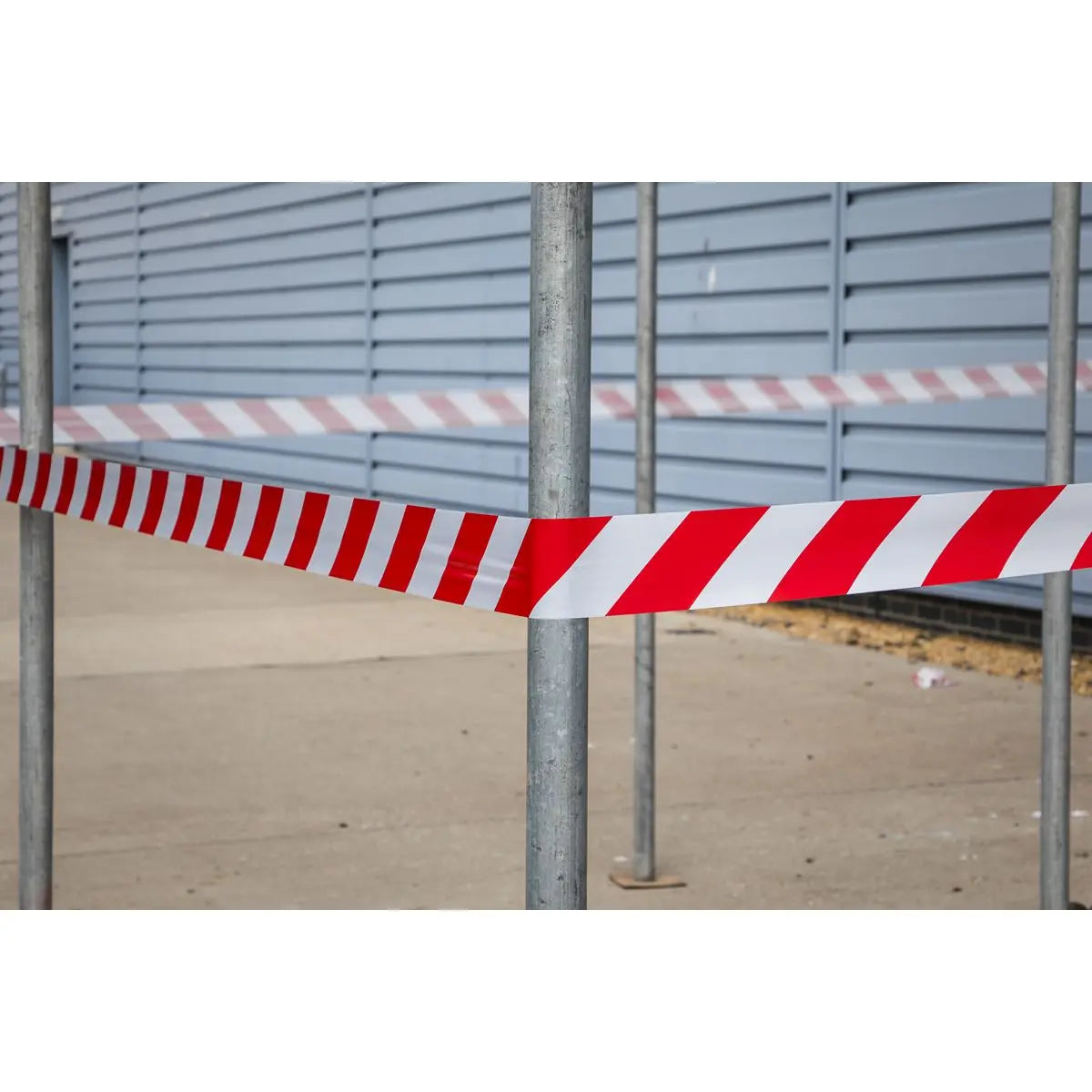 Sealey 80mm x 100m Non Adhesive Hazard Barrier Tape 