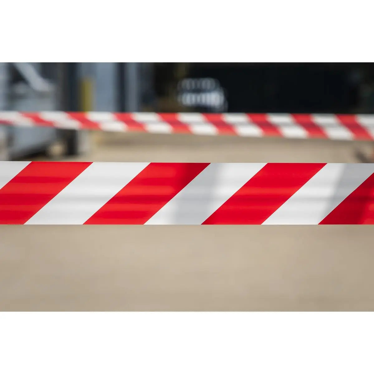 Sealey 80mm x 100m Non Adhesive Hazard Barrier Tape 