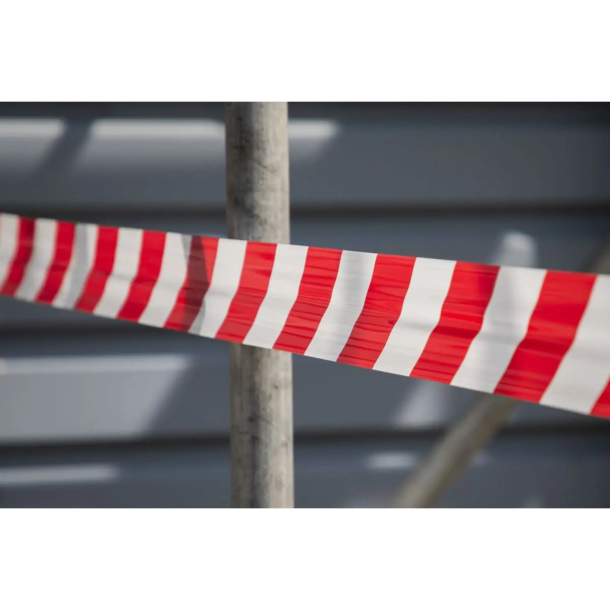 Sealey 80mm x 100m Non Adhesive Hazard Barrier Tape 