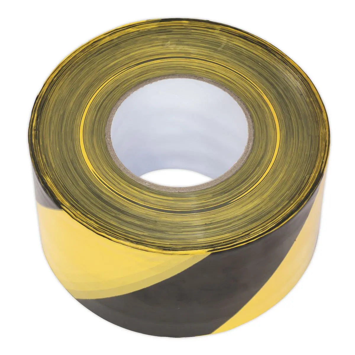 Sealey 80mm x 100m Non Adhesive Hazard Barrier Tape 