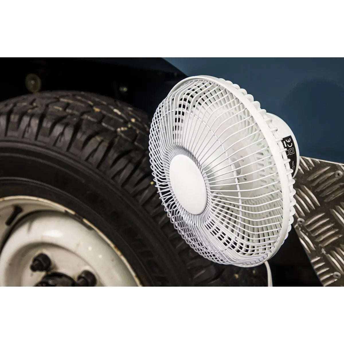Sealey 8" Clip-On Fan 2-Speed 230V Desk Table Air Conditioning Tilt Swivel Head 