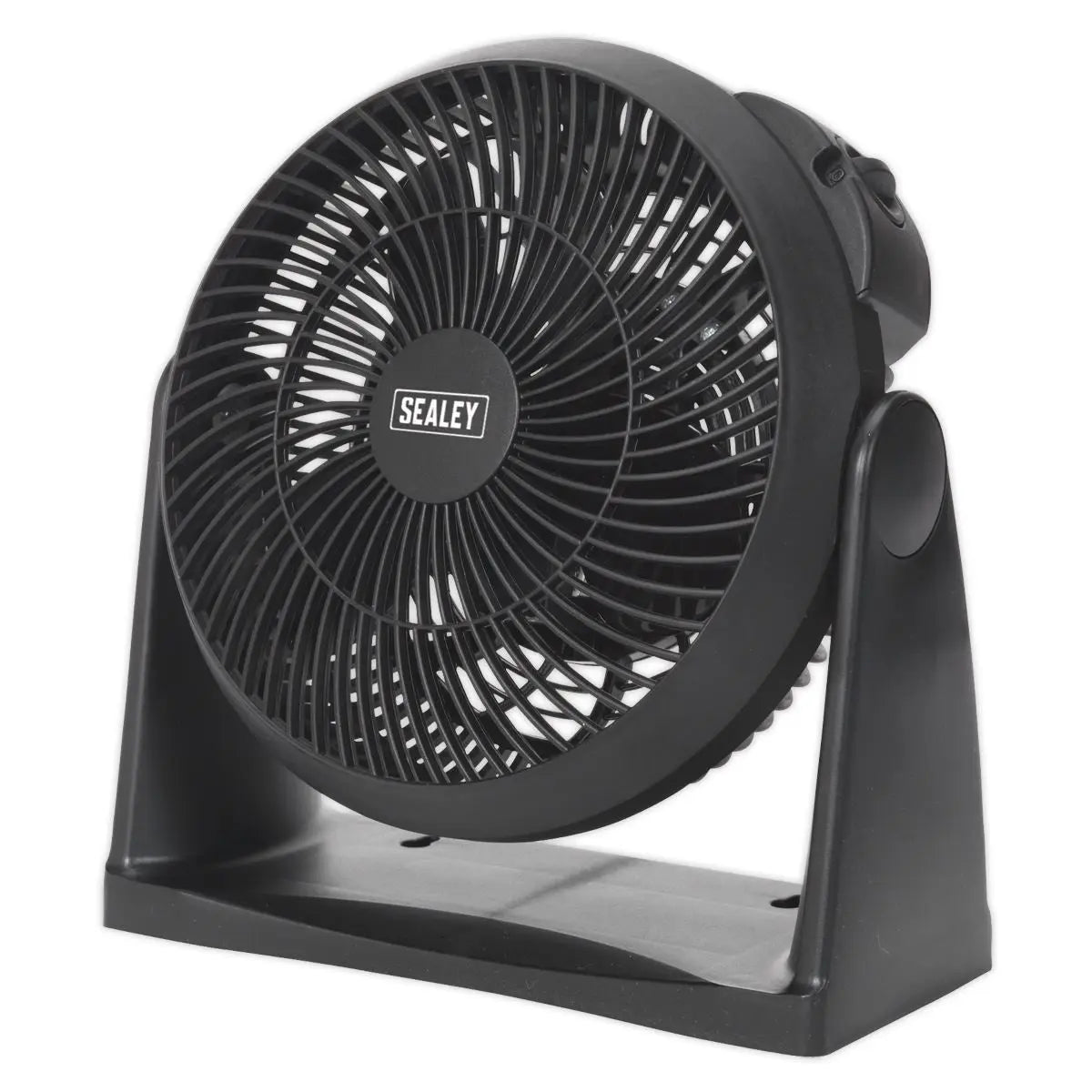 Sealey 8" Small Desk Fan 3-Speed 230V  White Rose Tools