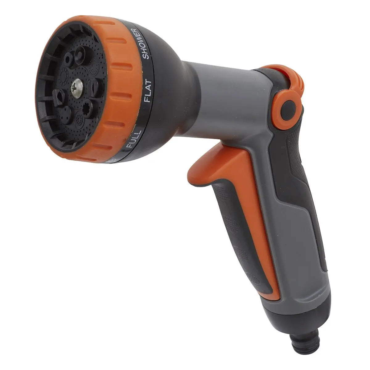 Sealey 9 Pattern Water Spray Pistol Rotating Spray Head Gun Jet Mist Locking Trigger 