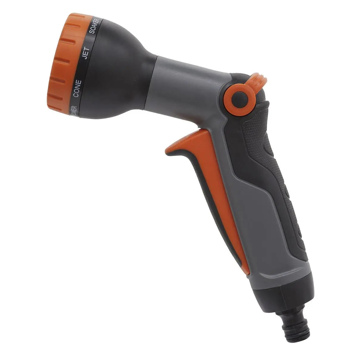 Sealey 9 Pattern Water Spray Pistol Rotating Spray Head Gun Jet Mist Locking Trigger 