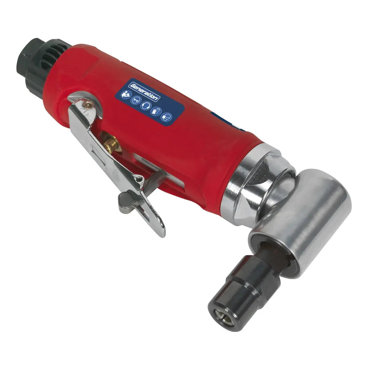 Sealey 90° Angle Air Die Grinder 1/4" BSP 6mm Collet 