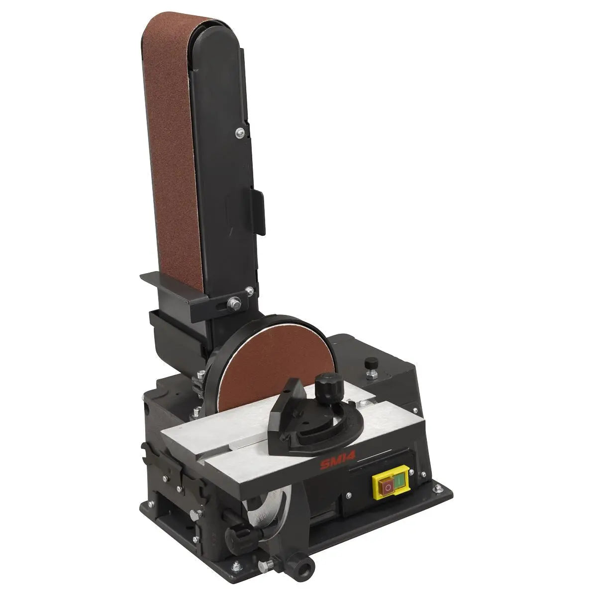 Sealey 915 x 100mm Belt/150mm Disc Sander 500W/230V  White Rose Tools