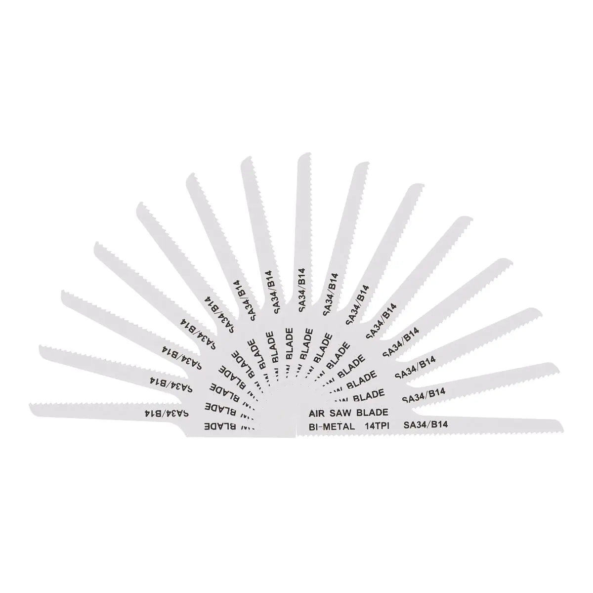 Sealey 94.5mm Air Saw Blade 14tpi  - Pack of 15 