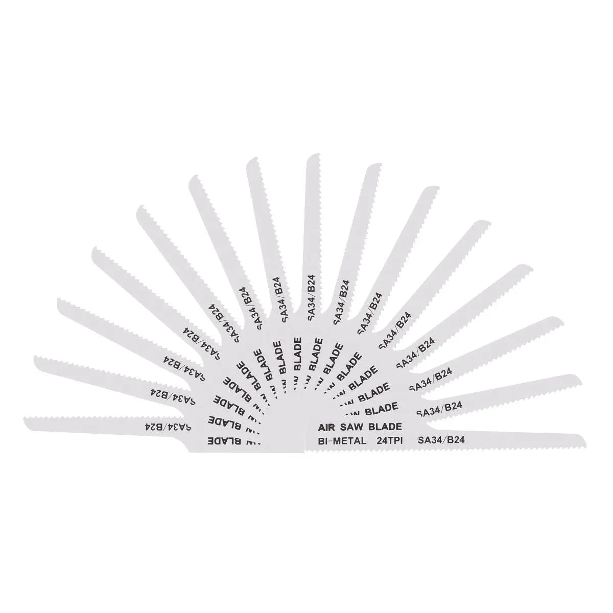 Sealey 94.5mm Air Saw Blade 24tpi  - Pack of 15 