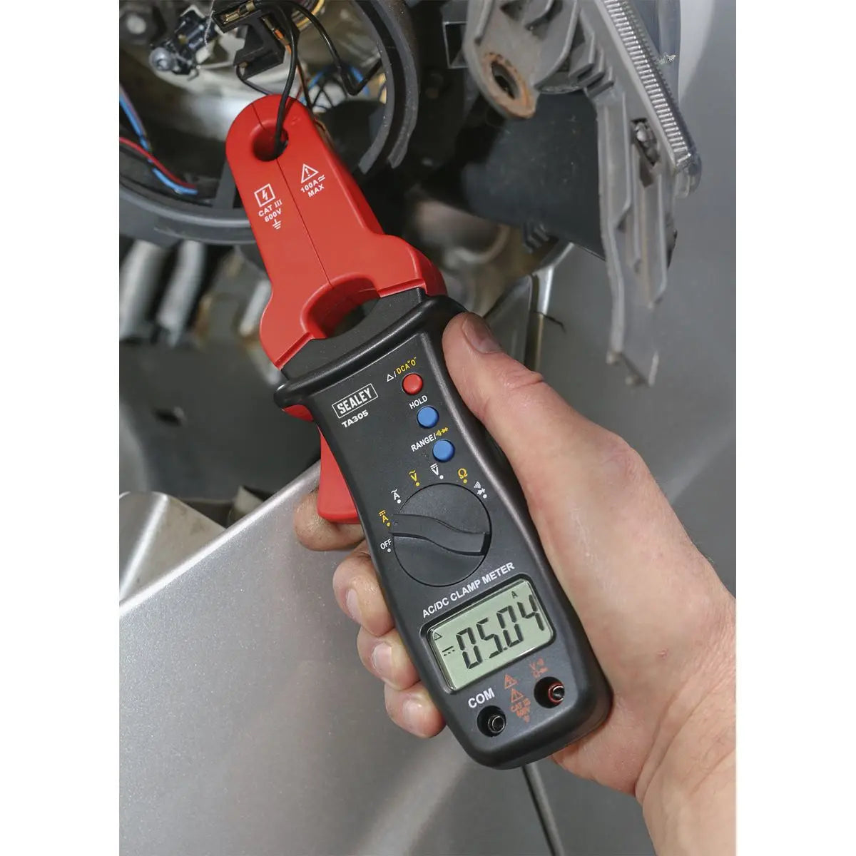 Sealey AC/DC Clamp Meter & Multimeter 
