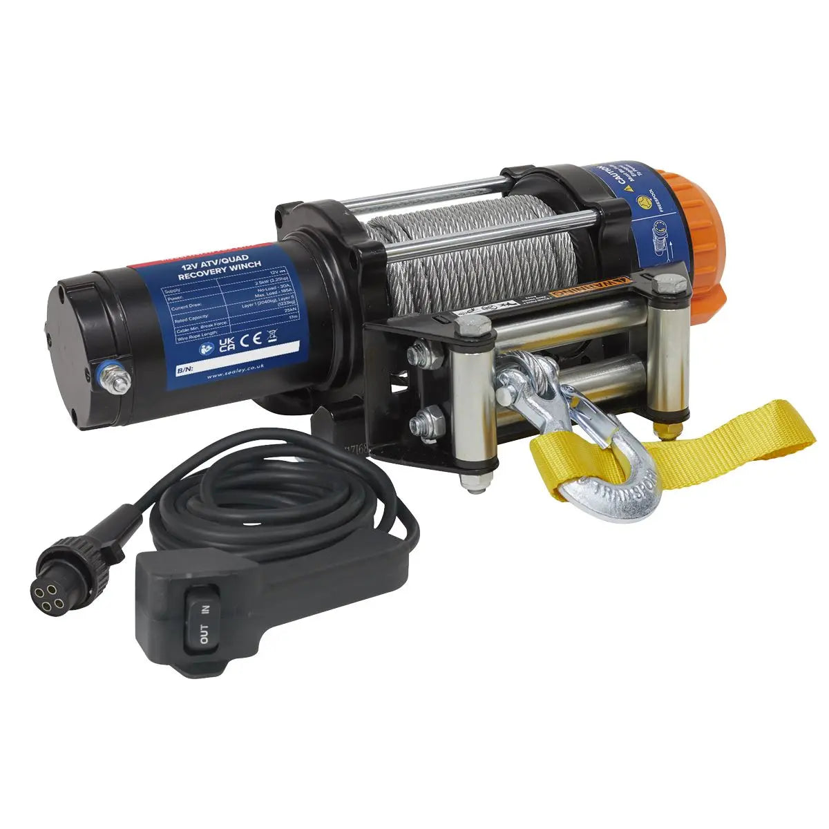 Sealey ATV2040 Wireless Winch Combo Kit 