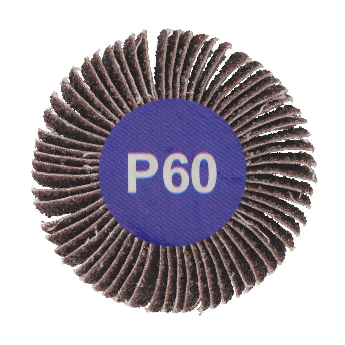 Sealey Abrasive Flap Wheel Ø25 x 10mm Ø6mm Shaft 60Grit 
