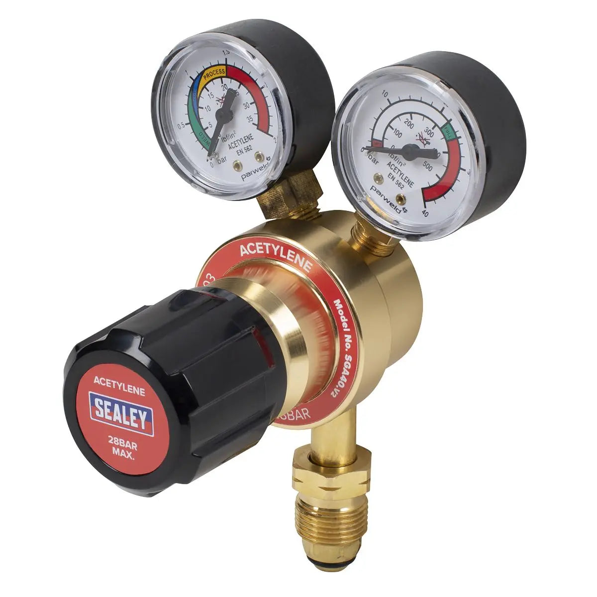 Sealey Acetylene Regulator  White Rose Tools