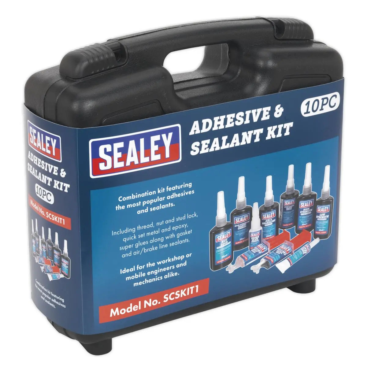 Sealey Adhesive & Sealant Kit 10pc 