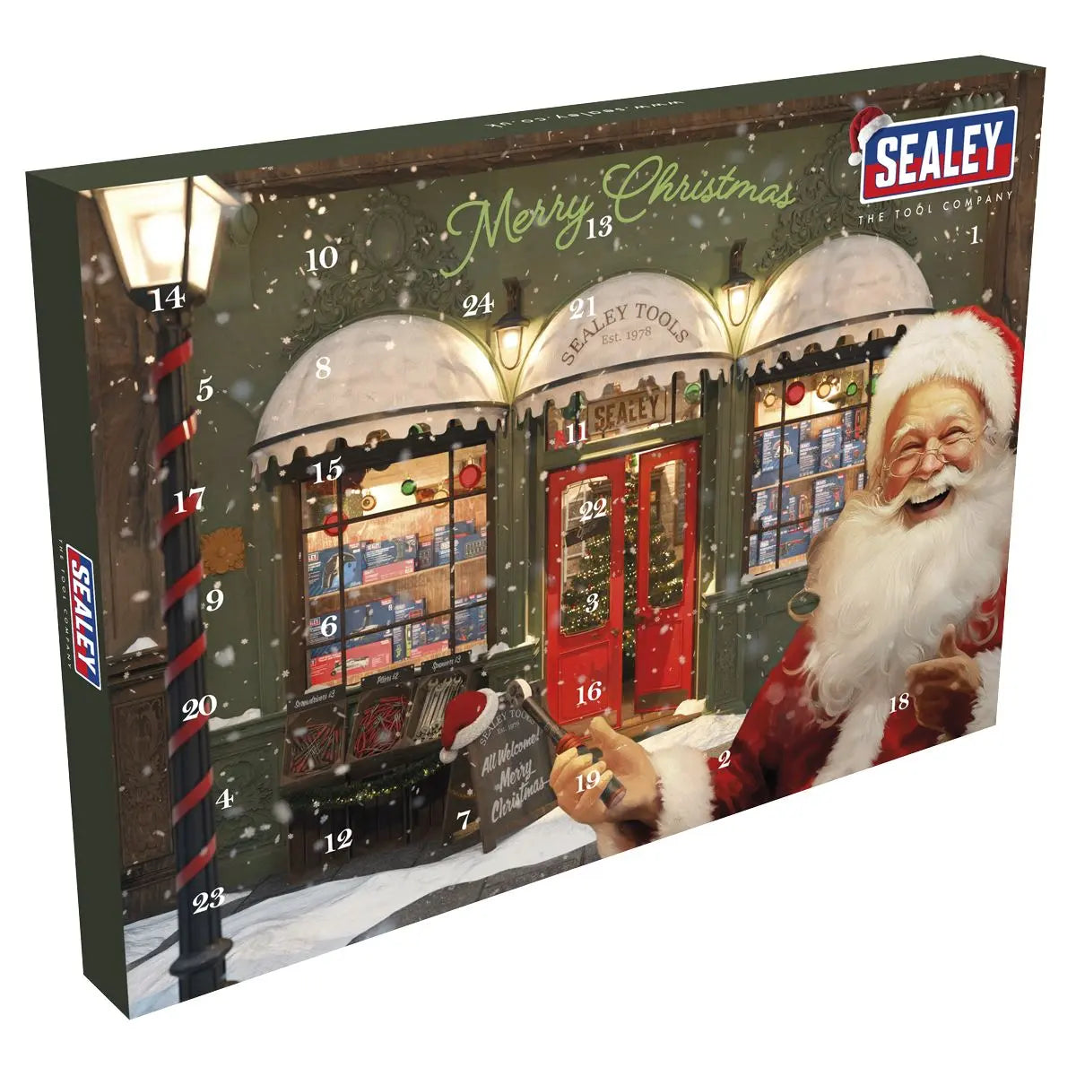 Sealey Advent Calendar Tool Kit 32pc  White Rose Tools