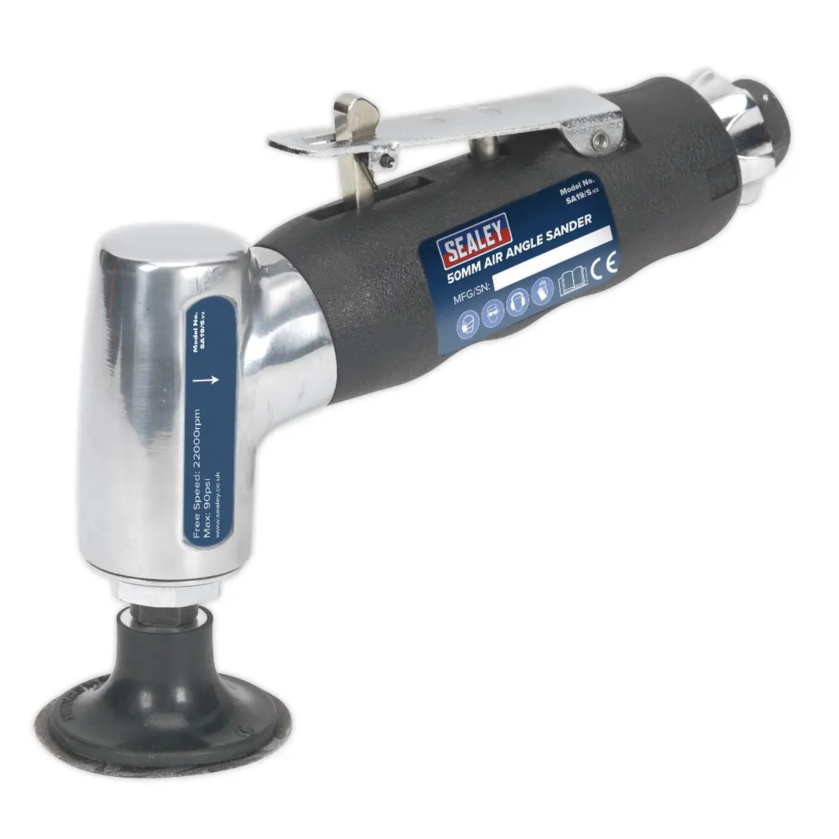 Sealey Air Angle Sander Ø50mm 