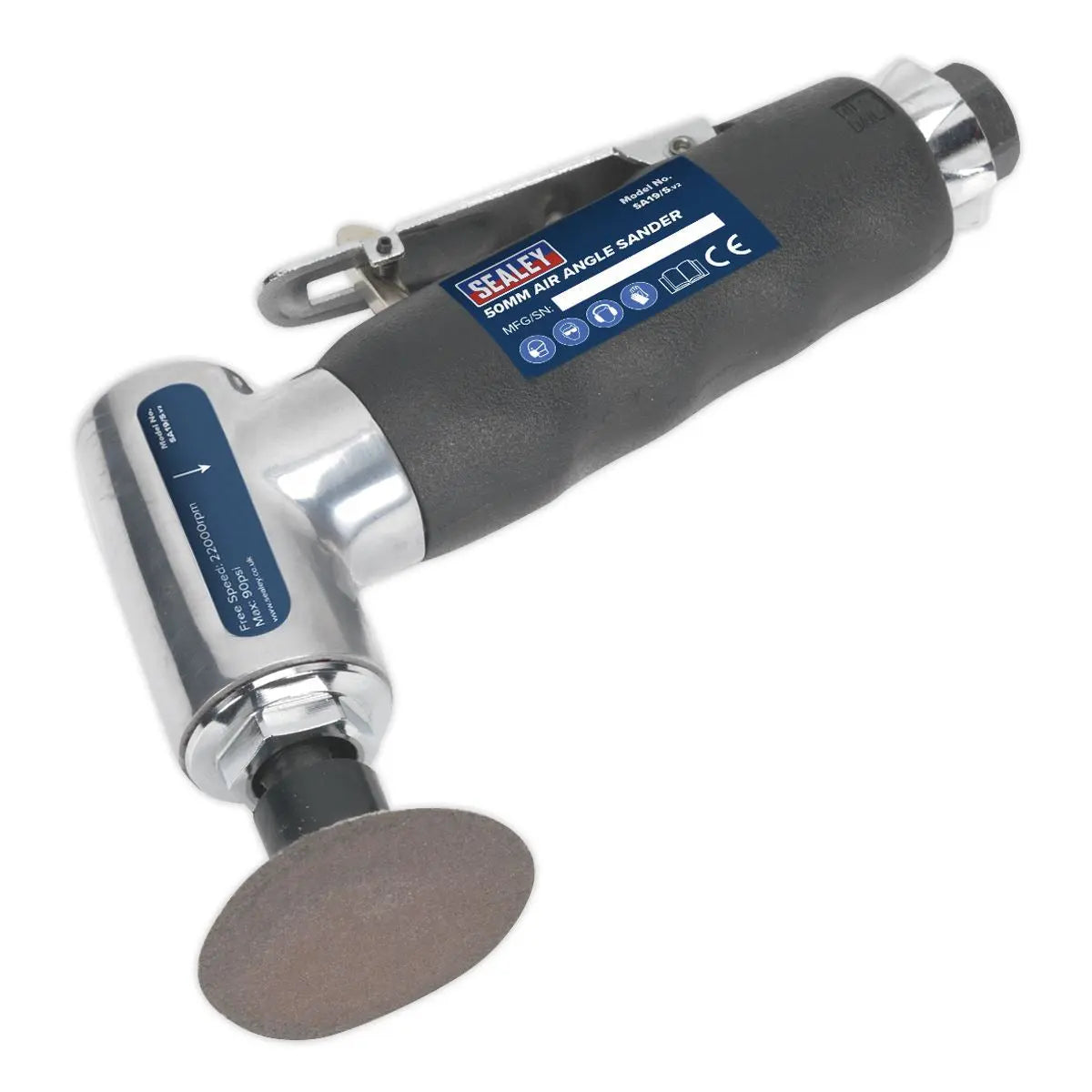 Sealey Air Angle Sander Ø50mm 