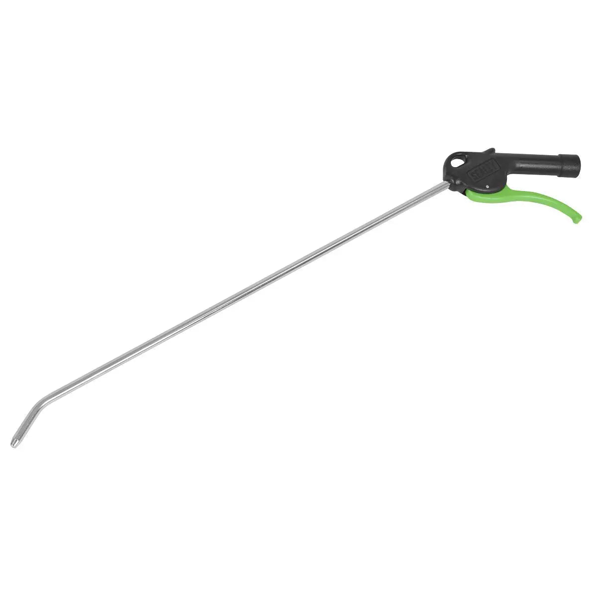 Sealey Air Blow Gun Bent Pipe Ø8mm 480mm with 1/4"BSP Air Inlet  White Rose Tools