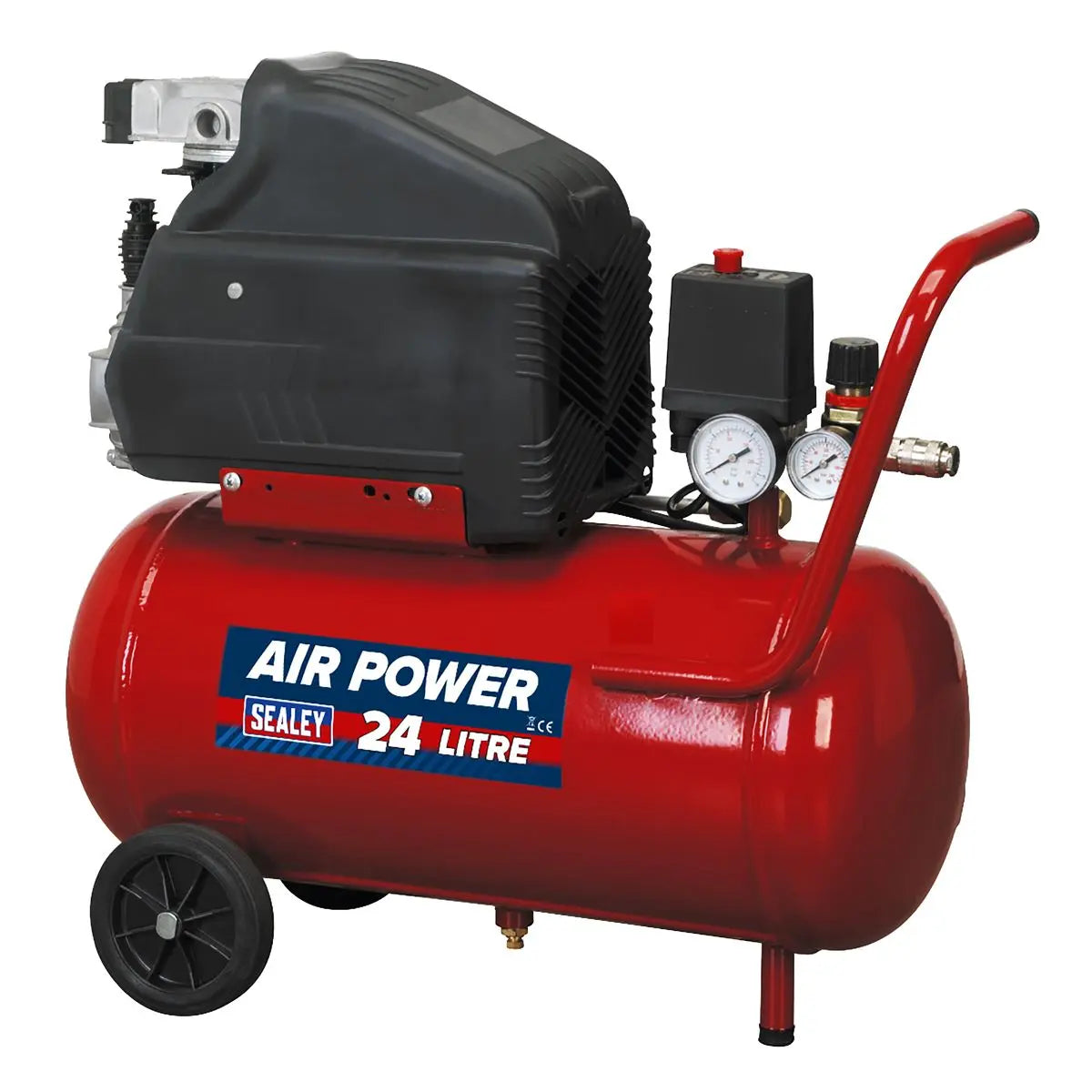 Sealey Air Compressor 24L Direct Drive 1.5hp 