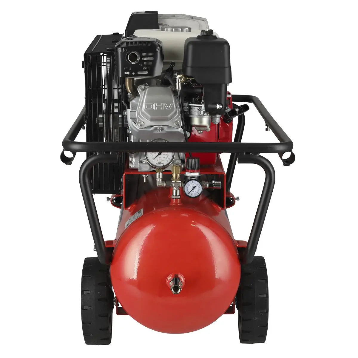 Sealey Air Compressor 50L Belt Drive Petrol Engine 5.5hp 