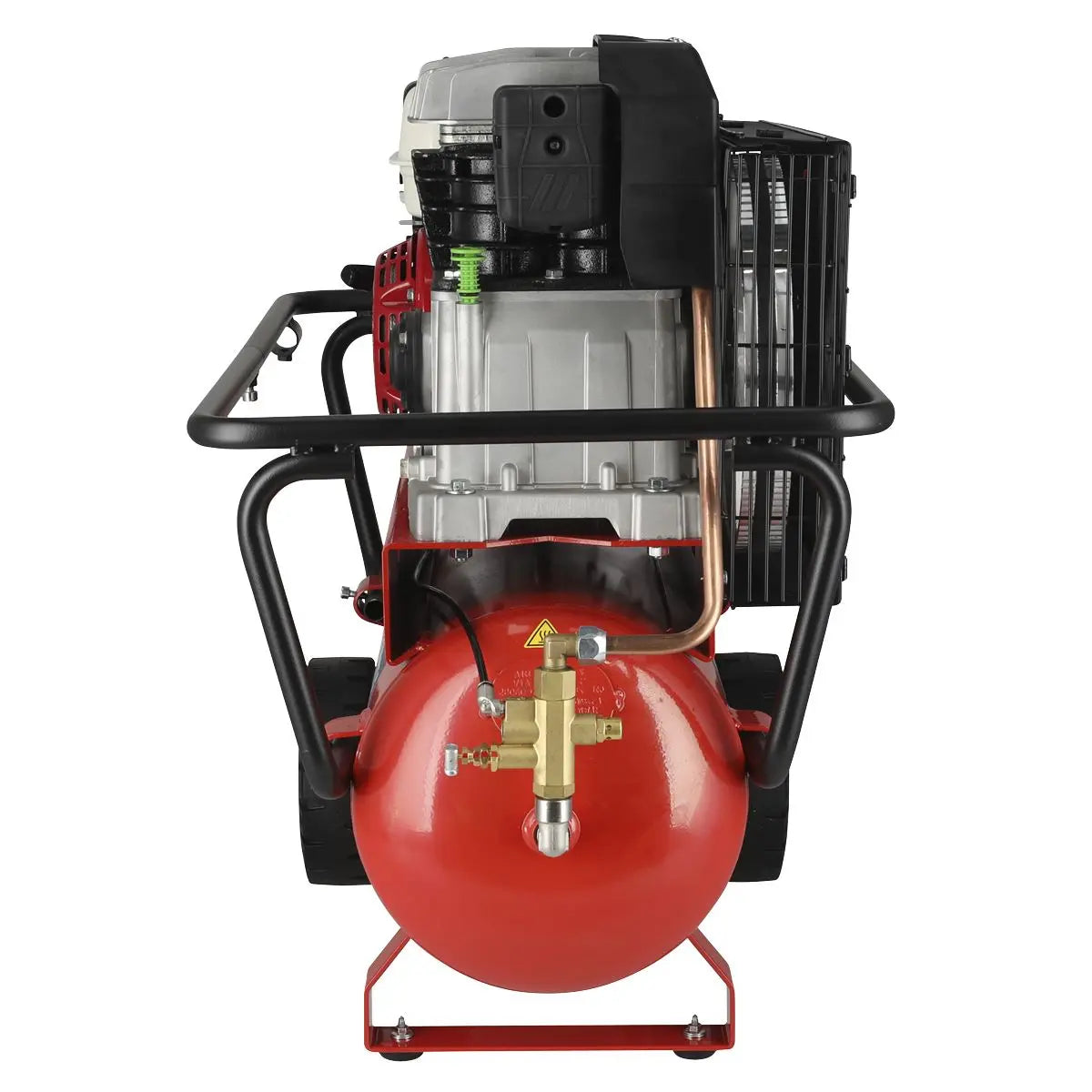 Sealey Air Compressor 50L Belt Drive Petrol Engine 5.5hp 