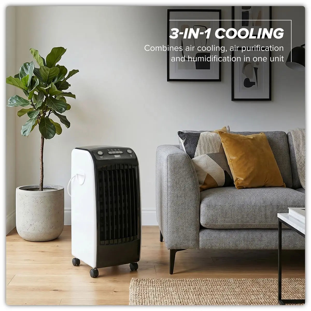 Sealey Air Cooler/Purifier/Humidifier  White Rose Tools