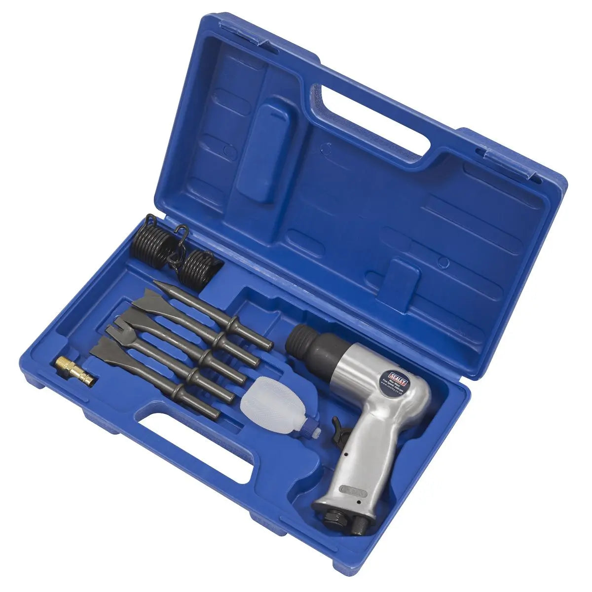 Sealey Air Hammer Kit with Chisels Medium Stroke 