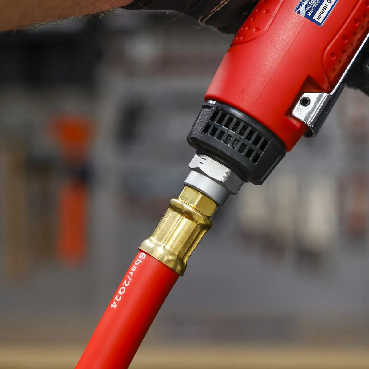 Sealey Air Hose 10m x Ø10mm with 1/4"BSP Unions 