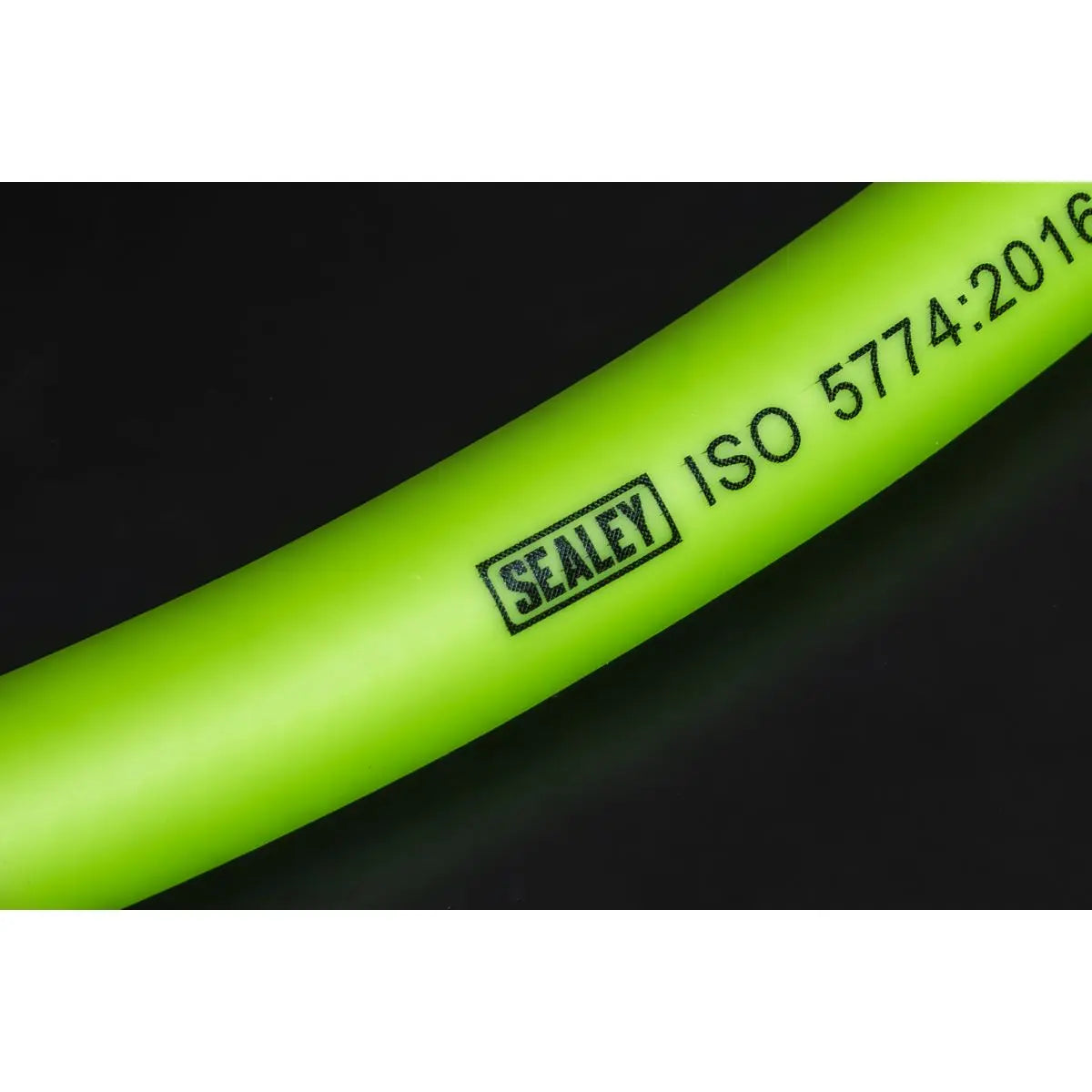 Sealey Air Hose 10m x Ø8mm Hybrid High-Visibility with 1/4"BSP Unions 