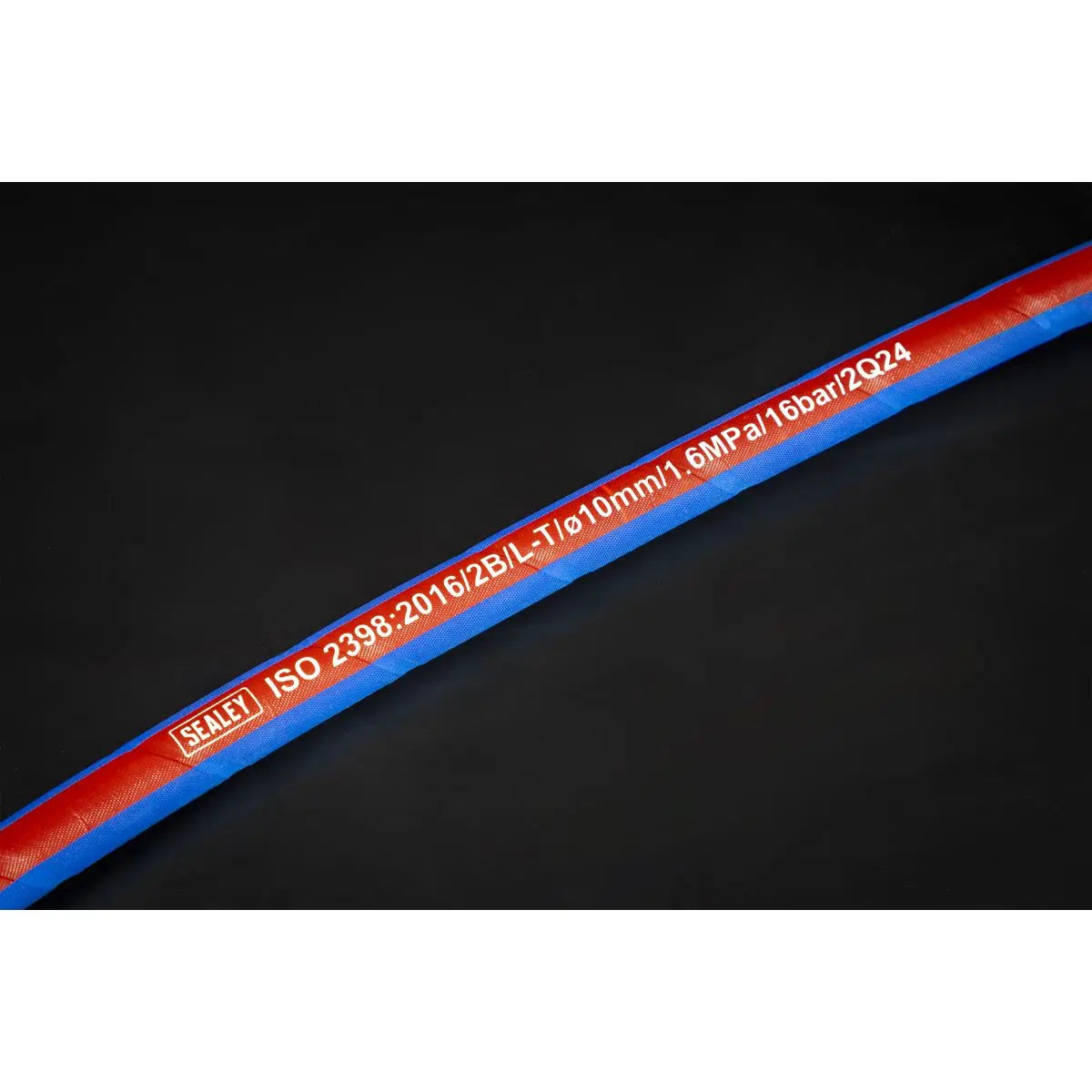 Sealey Air Hose 20m x Ø10mm with 1/4"BSP Unions Extra-Heavy-Duty 