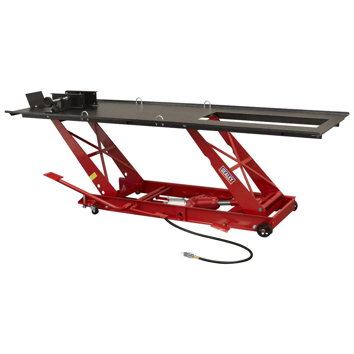 Sealey Air/Hydraulic Motorcycle Lift 454kg Capacity  White Rose Tools