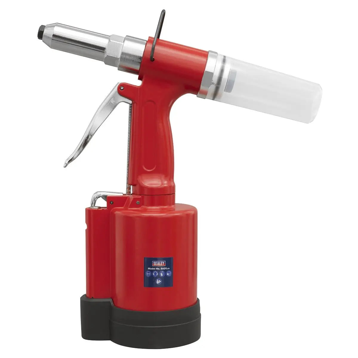 Sealey Air/Hydraulic Riveter 3/16" Steel Aluminium & Stainless Steel Rivets 