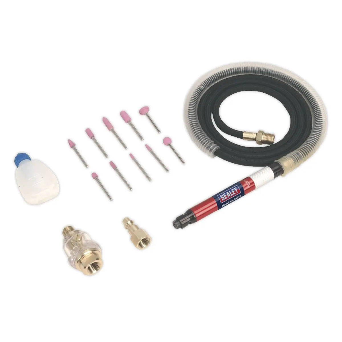 Sealey Air Micro Die Grinder Ø3mm Collet 