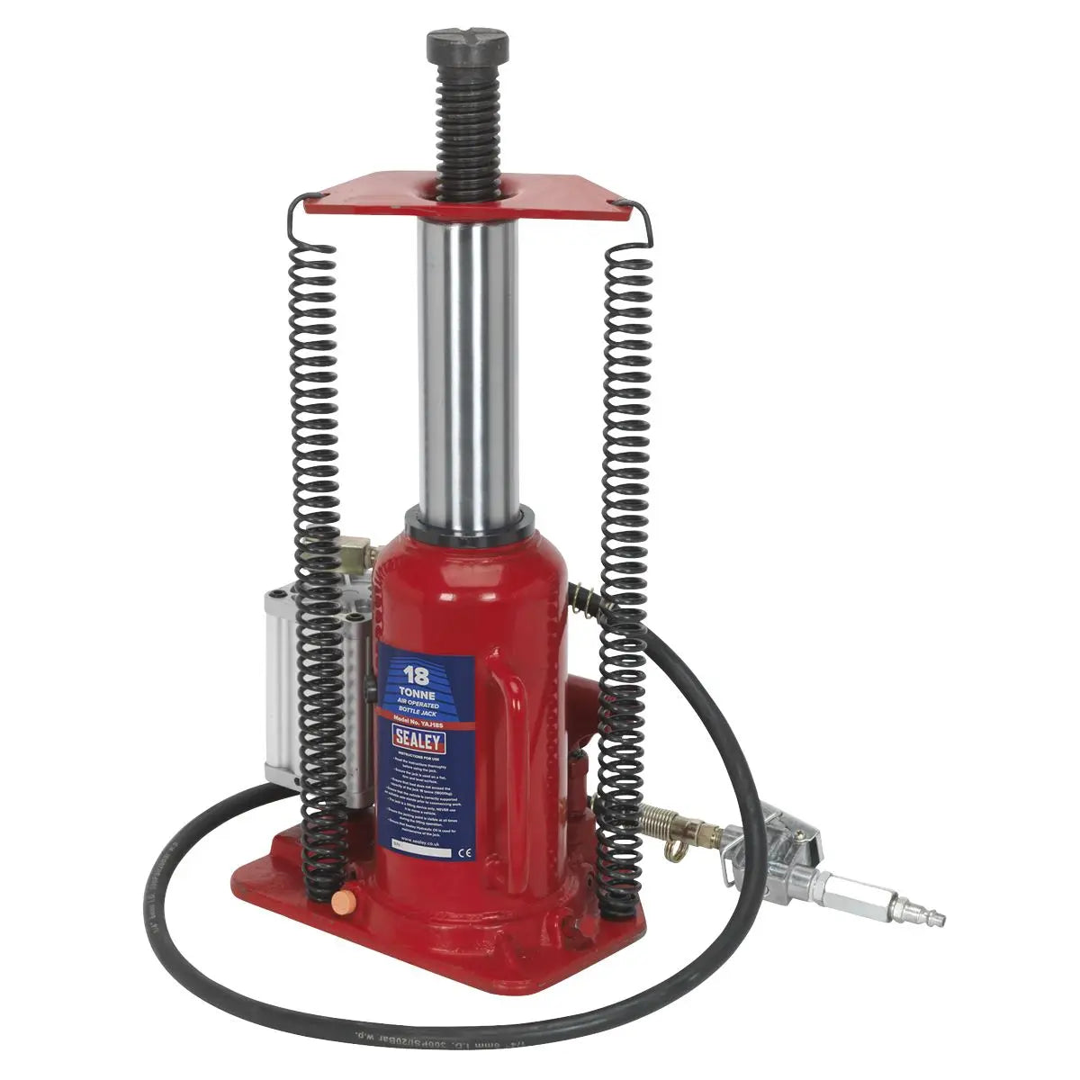 Sealey Air Operated Bottle Jack 18 Tonne 