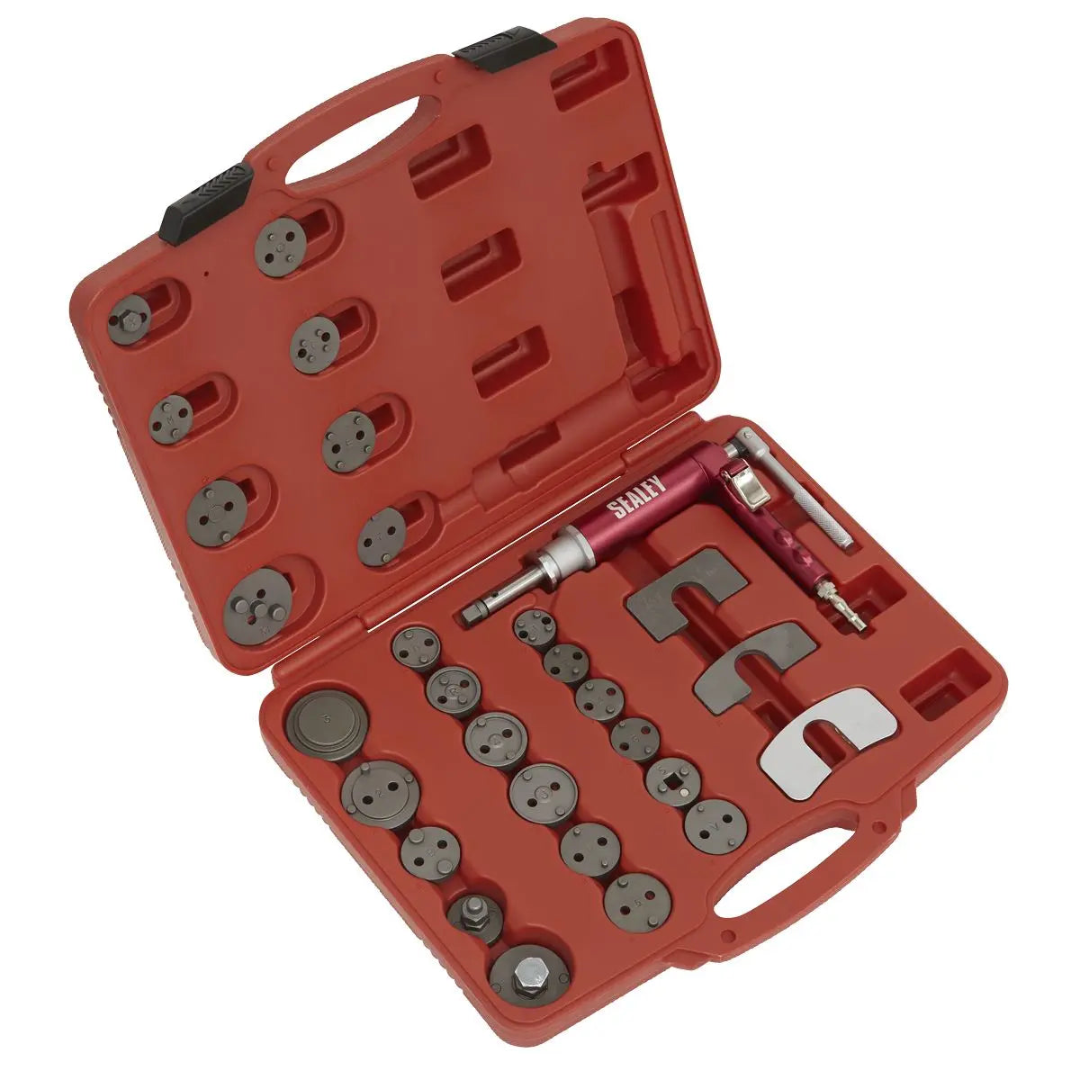 Sealey Air Operated Brake Piston Wind-Back Tool Kit 29pc 