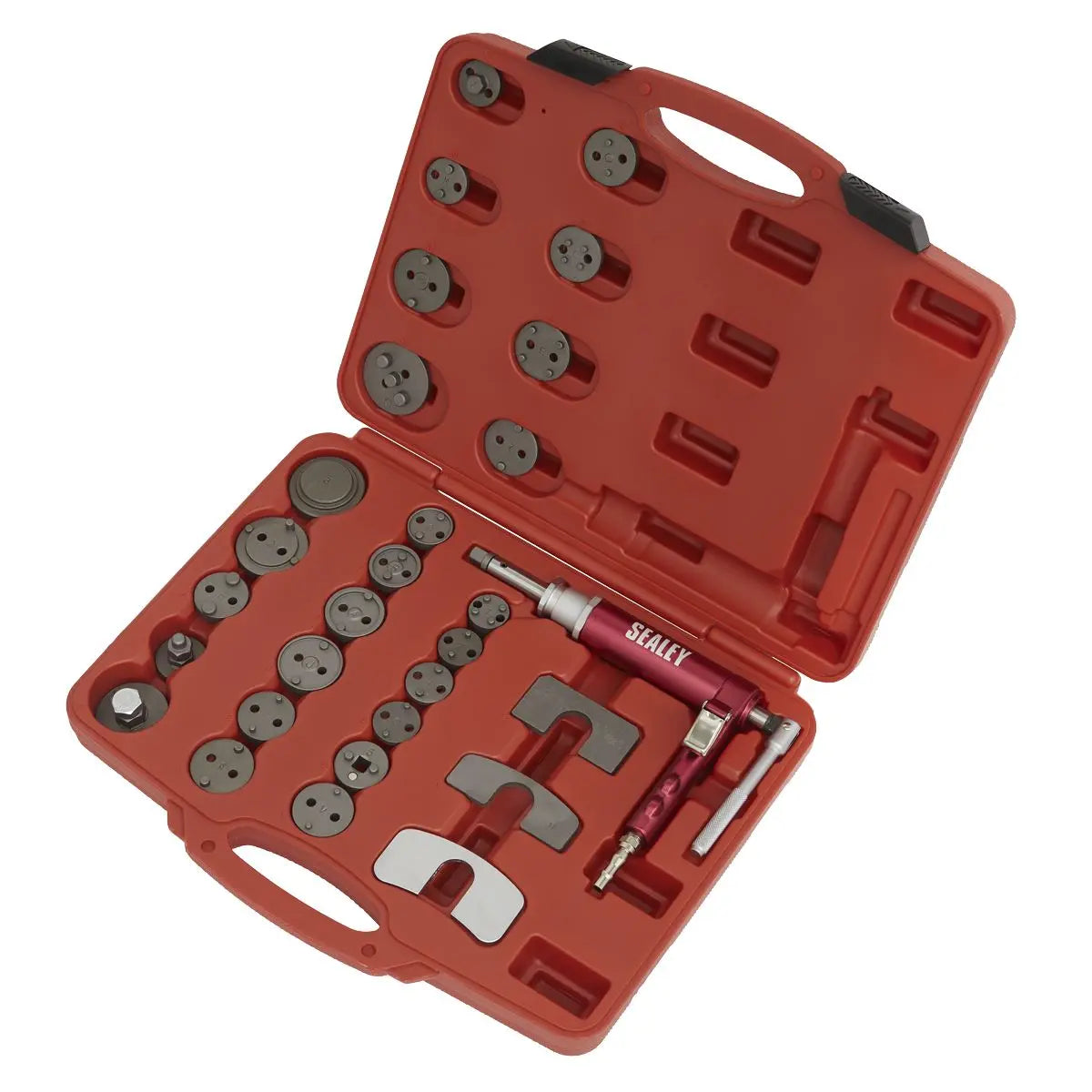 Sealey Air Operated Brake Piston Wind-Back Tool Kit 29pc 