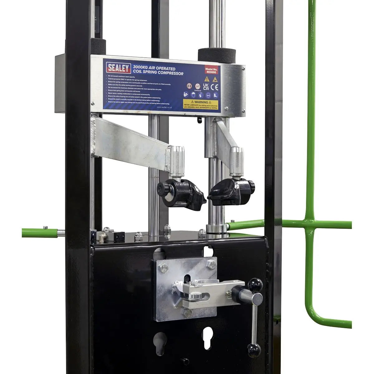 Sealey Air Operated Coil Spring Compressor 3000kg  White Rose Tools