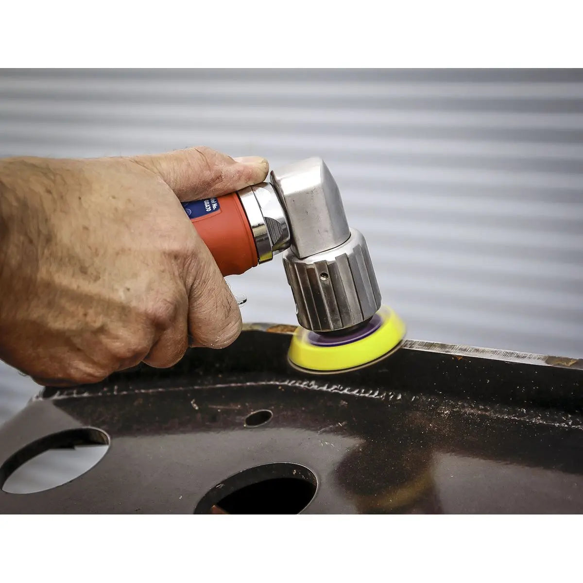 Sealey Air Orbital Sander 50mm Mini Disc Compressor Sanding Tool 1/4" BSP 