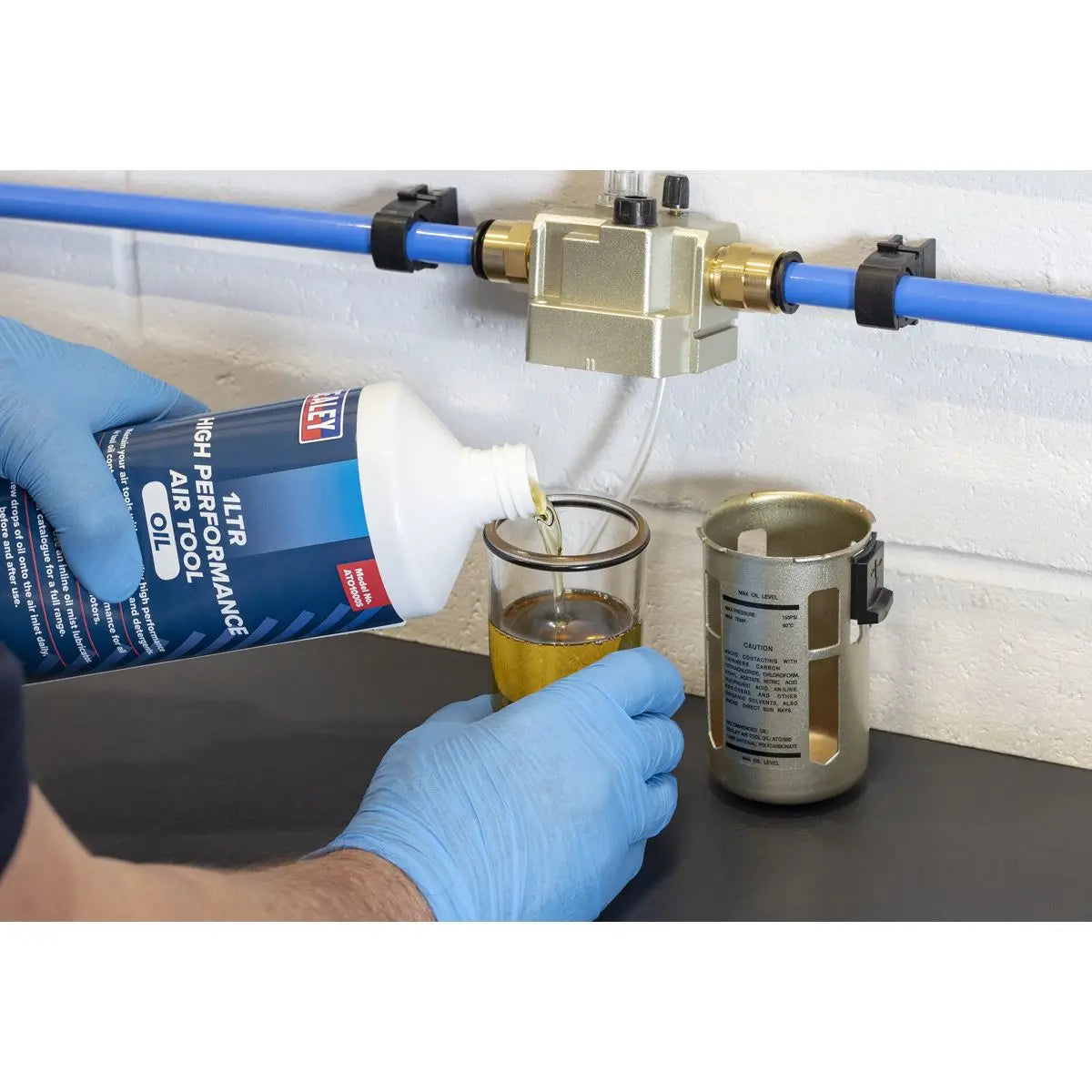 Sealey Air Tool Oil 1L 