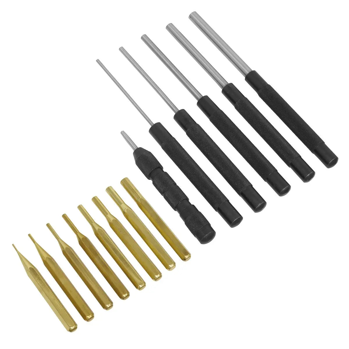 Sealey All-Purpose Punch Set 14pc  White Rose Tools