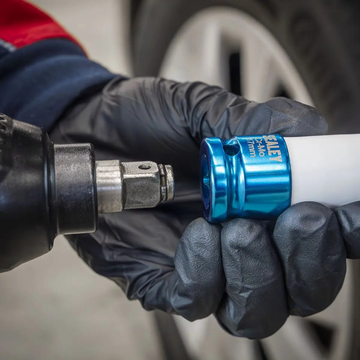 Sealey Alloy Wheel Impact Socket 17mm 1/2"Sq Drive 