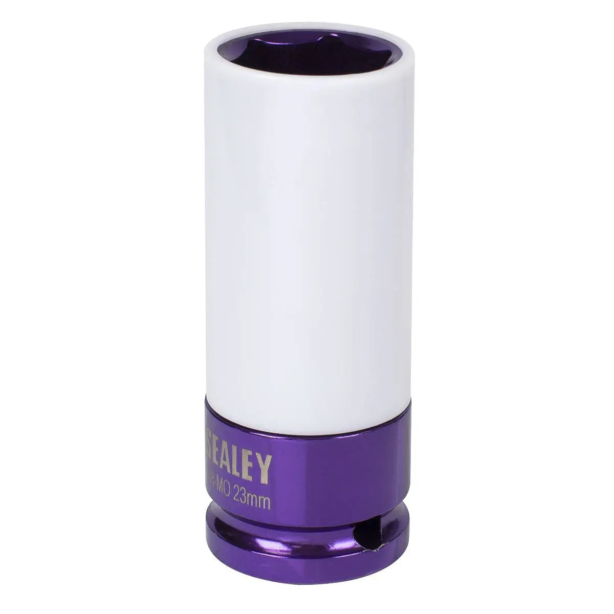 Sealey Alloy Wheel Impact Socket 23mm 1/2"Sq Drive  White Rose Tools