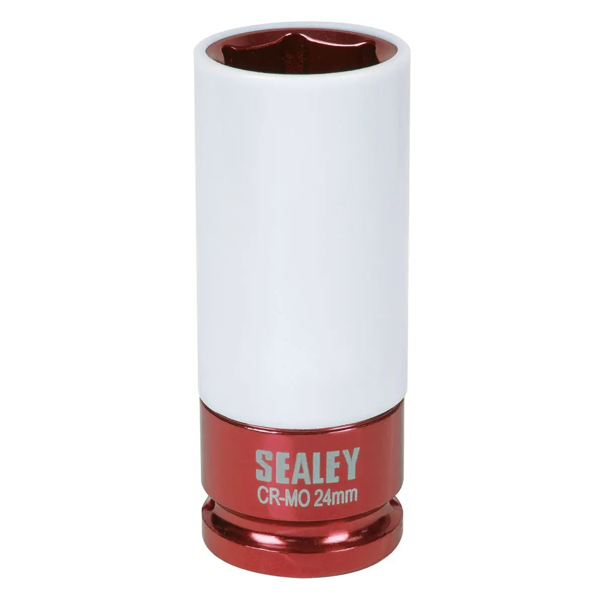 Sealey Alloy Wheel Impact Socket 24mm 1/2"Sq Drive  White Rose Tools