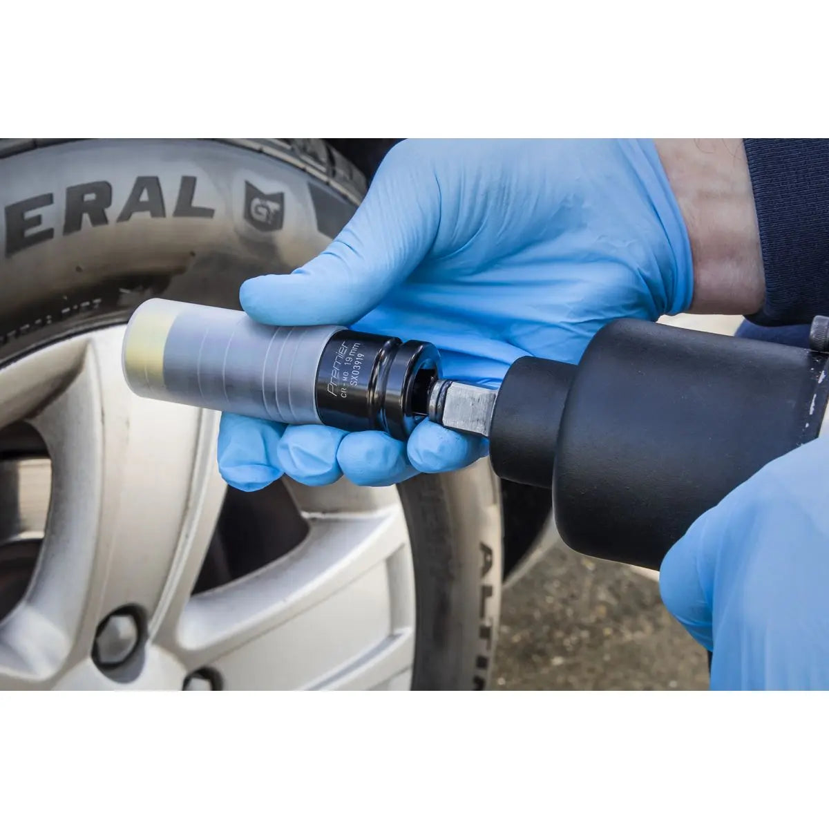 Sealey Alloy Wheel Impact Socket Ultra-Power 19mm 1/2" Drive 