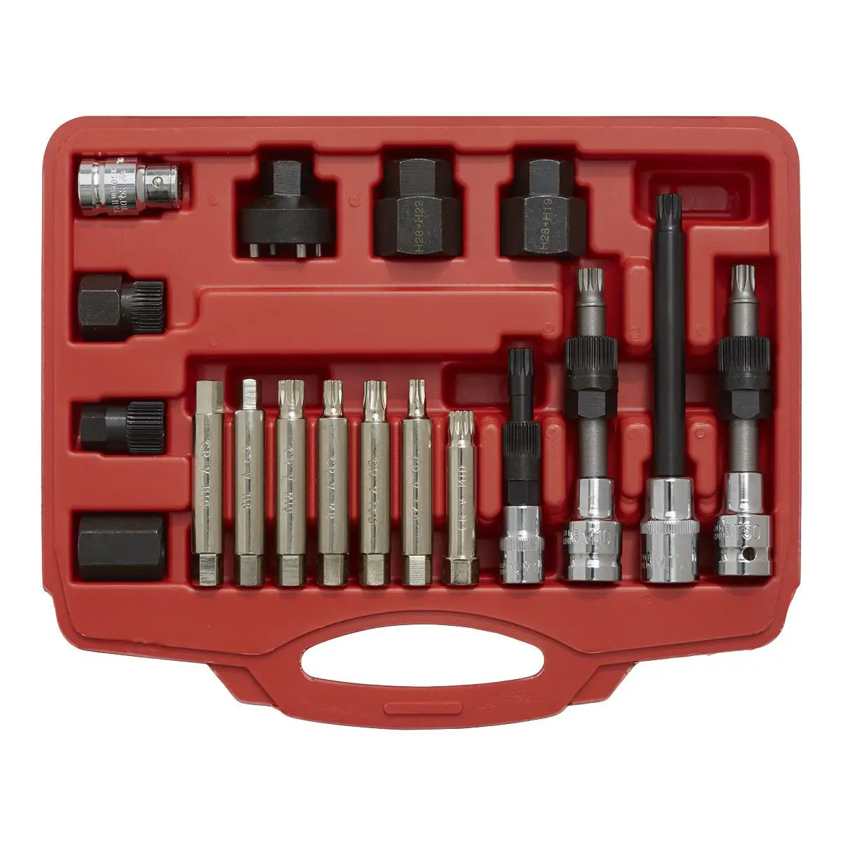 Sealey Alternator Freewheel Pulley Removal Set 18pc 