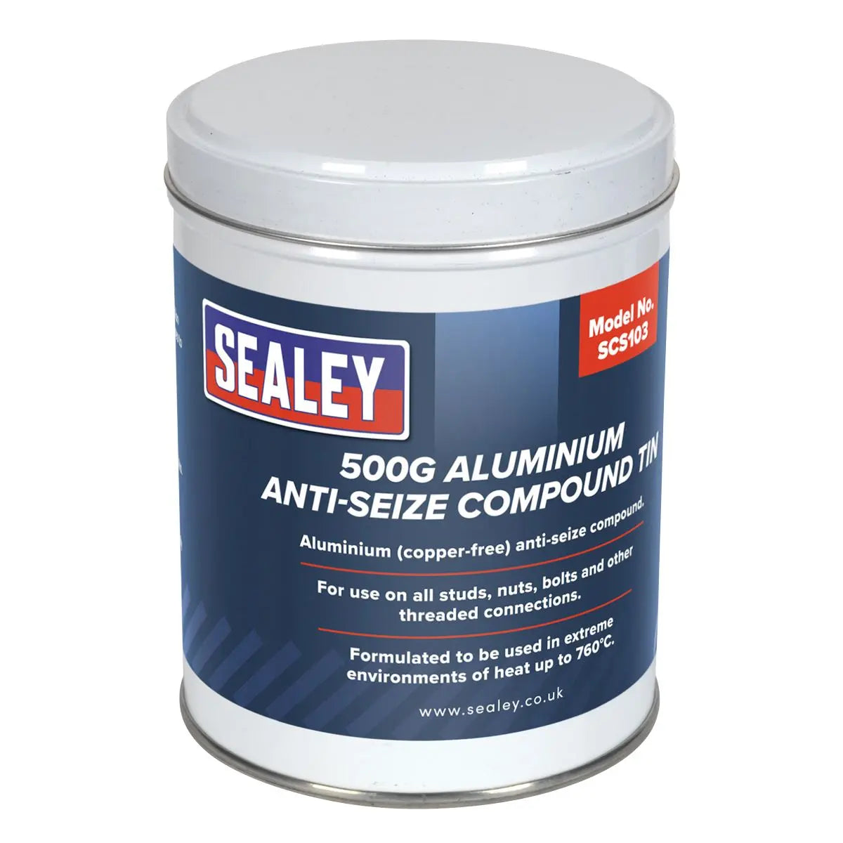 Sealey Aluminium Anti-Seize Compound 500g Tin 
