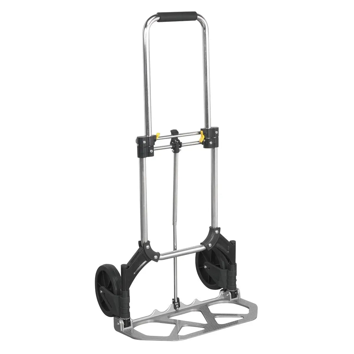 Sealey Aluminium Folding Sack Truck 70kg Capacity - White Rose Tools